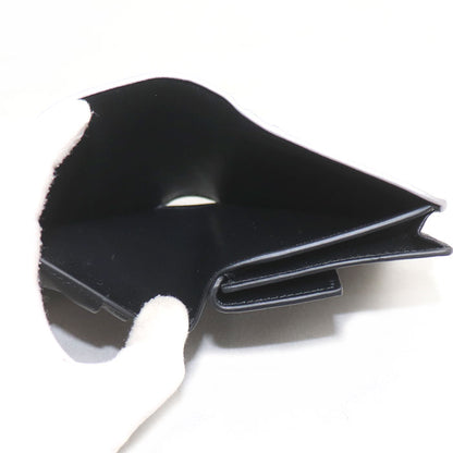 BALENCIAGA バレンシアガ エブリディ コンパクトウォレット 二つ折り財布 シルバー ブラック 594216 ユニセックス【中古】【美品】