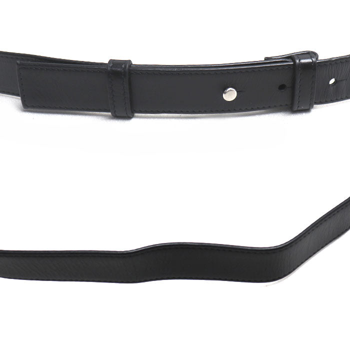 BOTTEGAVENETA ボッテガヴェネタ マキシイントレチャート カセット ボディバッグ ブラック 651053VCQ728803 メンズ【中古】【美品】