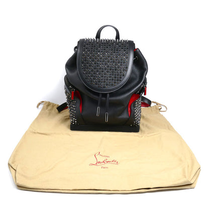 Christian Louboutin クリスチャンルブタン エクスプローラー ファンクバッグパック リュック・デイパック ブラック 1165167 ユニセックス【中古】