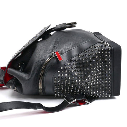 Christian Louboutin クリスチャンルブタン エクスプローラー ファンクバッグパック リュック・デイパック ブラック 1165167 ユニセックス【中古】