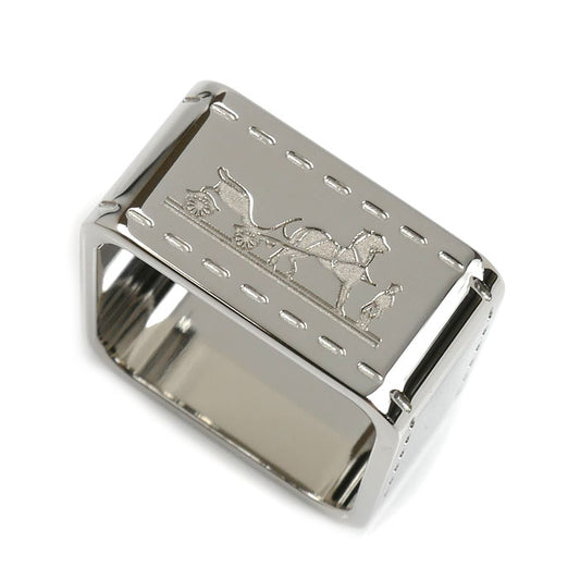 HERMES エルメス メタル ボルデュック スカーリング90 スカーフリング H601463S 00 レディース【中古】【美品】