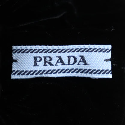 PRADA プラダ ベルベット ビスコース /キュプラ シュシュ ヘアアクセサリー シュシュ 1IF015_068_F0002 レディース【中古】【美品】