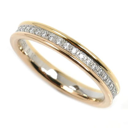 Vendome Aoyama ヴァンドーム青山 K18YG/PG/Pt950 セリュール リング・指輪 AM_R0053 ダイヤモンド0.10ct 10号 3.6g レディース【中古】