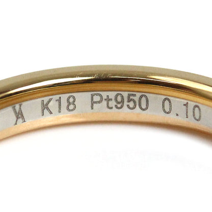 Vendome Aoyama ヴァンドーム青山 K18YG/PG/Pt950 セリュール リング・指輪 AM_R0053 ダイヤモンド0.10ct 10号 3.6g レディース【中古】