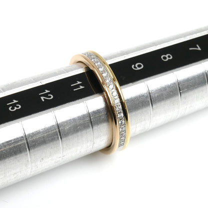 Vendome Aoyama ヴァンドーム青山 K18YG/PG/Pt950 セリュール リング・指輪 AM_R0053 ダイヤモンド0.10ct 10号 3.6g レディース【中古】