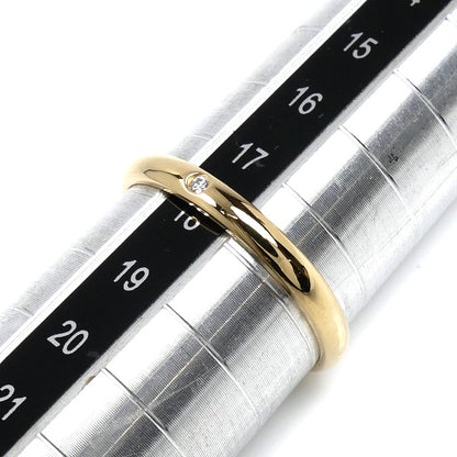 CARTIER カルティエ K18YG イエローゴールド 1895 ウェディング 1P ダイヤ リング・指輪 B4057658 ダイヤモンド 17.5号 58 2.6g レディース【中古】【美品】
