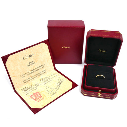 CARTIER カルティエ K18YG イエローゴールド 1895 ウェディング 1P ダイヤ リング・指輪 B4057658 ダイヤモンド 17.5号 58 2.6g レディース【中古】【美品】