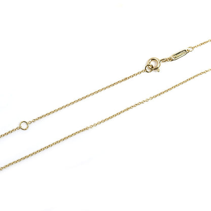 TIFFANY&Co. ティファニー K18YG イエローゴールド ティファニー＆ラブ ロック アンド キー ネックレス 3.4g 45cm レディース【中古】