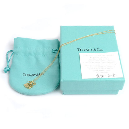 TIFFANY&Co. ティファニー K18YG イエローゴールド ティファニー＆ラブ ロック アンド キー ネックレス 3.4g 45cm レディース【中古】