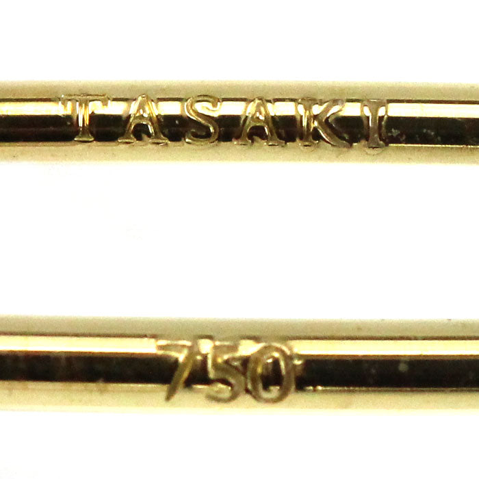 Tasakiタサキ　リファインドリベリオン　ピアス　イエローゴールド 18KYG TASAKI タサキ リファインドリベリオンネオ ピアス K18 イエロー