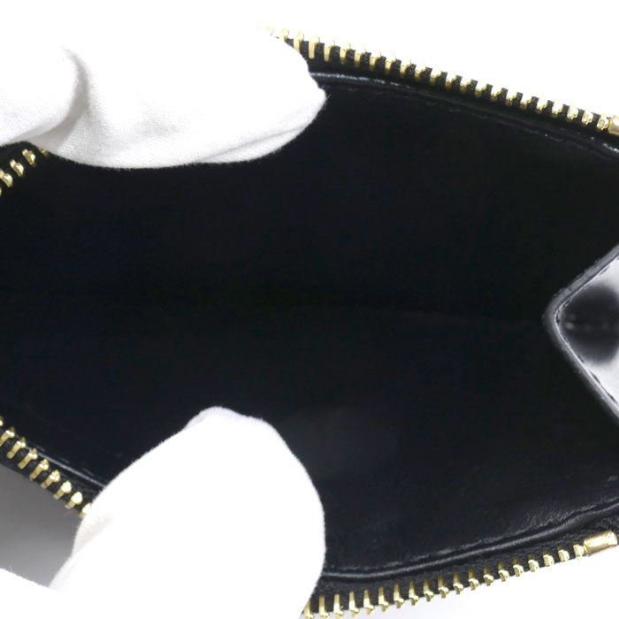 CELINE セリーヌ トリオンフ コインケース ブラック 10K583EMH.38NO レディース【中古】【美品】