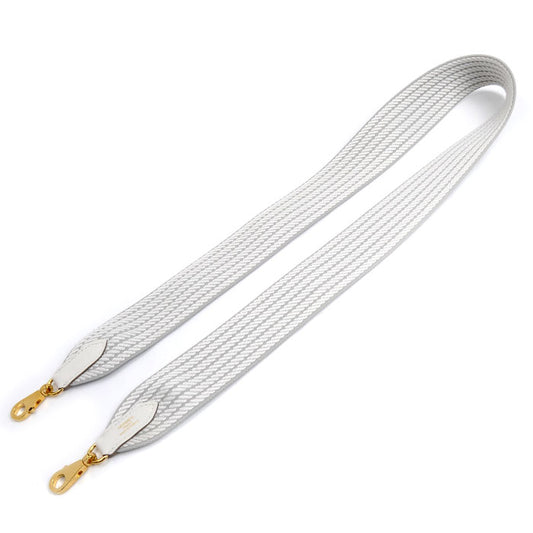 HERMES エルメス バンドリエール コルダージュ ショルダーストラップ グリスパール W刻印 レディース【中古】【美品】