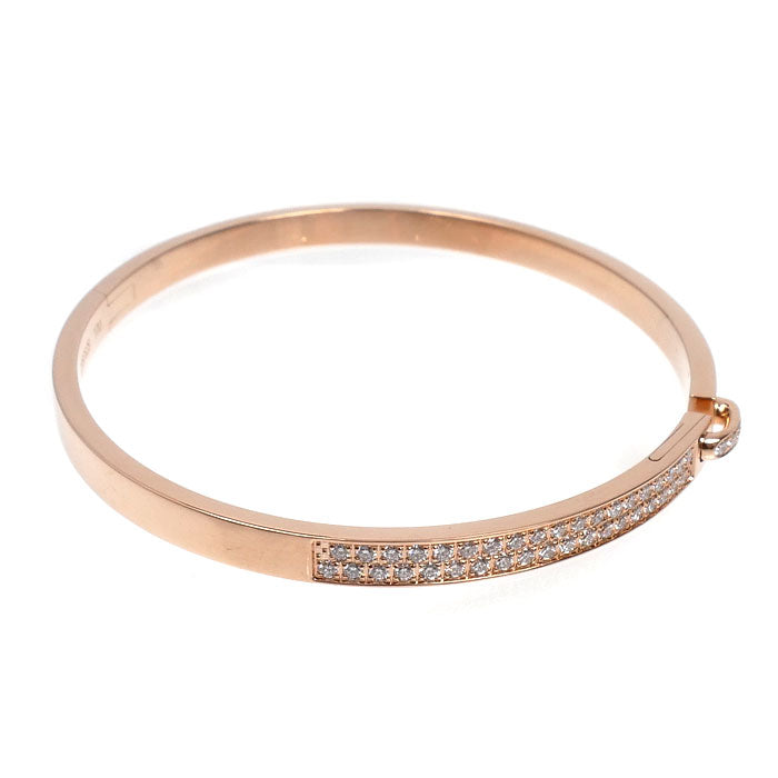 Chaumet ショーメ K18PG ピンクゴールド リアン エヴィダンス ダイヤ ブレスレット 083555-170 ダイヤモンド1.05ct 16.8g レディース【中古】【美品】