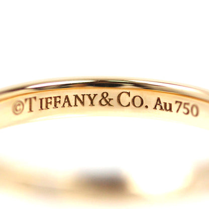 TIFFANY&Co. ティファニー K18PG ピンクゴールド トゥルーバンド ダイヤ リング・指輪 67134257 ダイヤモンド 14号 3.3g レディース【中古】【美品】