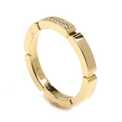 CARTIER カルティエ K18YG イエローゴールド マイヨンパンテール 4P ダイヤ リング・指輪 B4080348 ダイヤモンド 8号 48 3.8g レディース【中古】