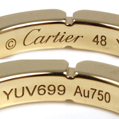 CARTIER カルティエ K18YG イエローゴールド マイヨンパンテール 4P ダイヤ リング・指輪 B4080348 ダイヤモンド 8号 48 3.8g レディース【中古】