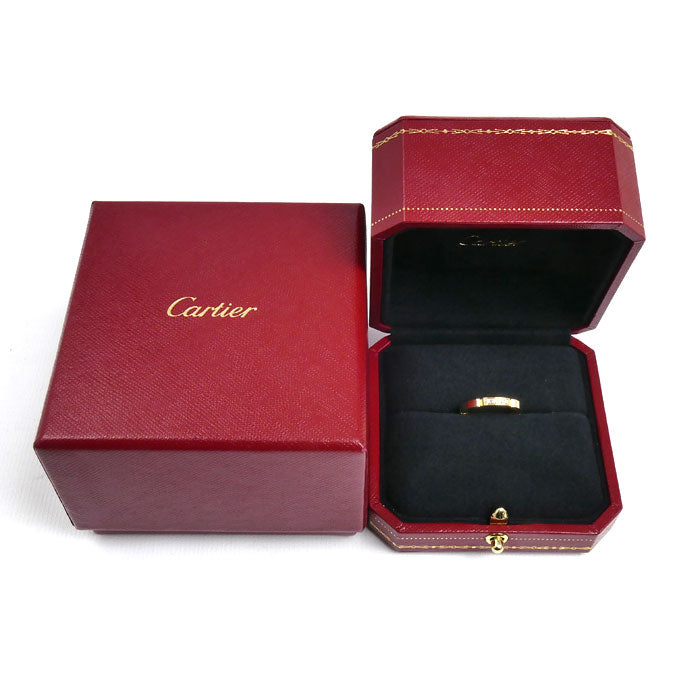 CARTIER カルティエ K18YG イエローゴールド マイヨンパンテール 4P ダイヤ リング・指輪 B4080348 ダイヤモンド 8号 48 3.8g レディース【中古】