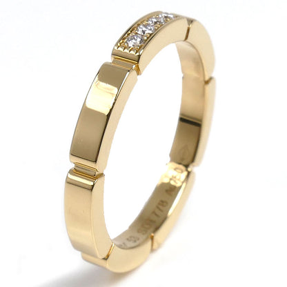 CARTIER カルティエ K18YG イエローゴールド マイヨンパンテール 4P ダイヤ リング・指輪 B4080353 ダイヤモンド 13号 53 4.2g レディース【中古】【美品】