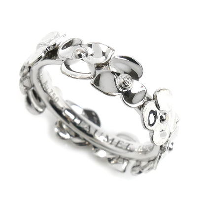 Chaumet ショーメ K18WG ホワイトゴールド オルタンシア リング・指輪 8号 48 4.5g レディース【中古】【美品】