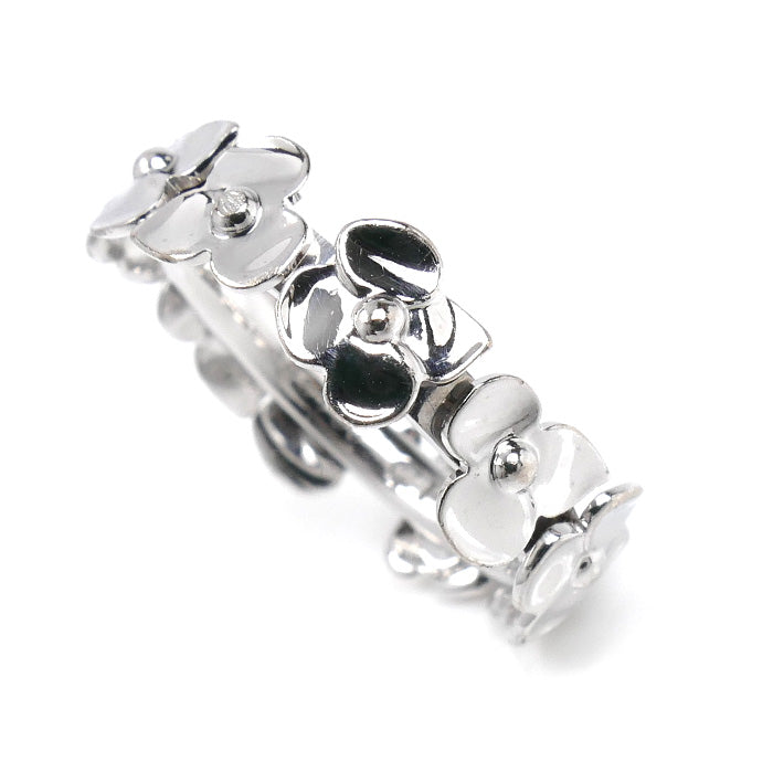 Chaumet ショーメ K18WG ホワイトゴールド オルタンシア リング・指輪 8号 48 4.5g レディース【中古】【美品】