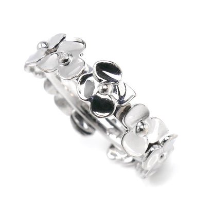 Chaumet ショーメ K18WG ホワイトゴールド オルタンシア リング・指輪 8号 48 4.5g レディース【中古】【美品】