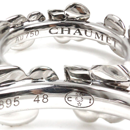 Chaumet ショーメ K18WG ホワイトゴールド オルタンシア リング・指輪 8号 48 4.5g レディース【中古】【美品】