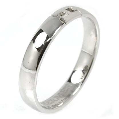 HERMES エルメス K18WG ホワイトゴールド ヘラクレス リング・指輪 H119854B 14.5号 55 3.6g レディース【中古】【美品】