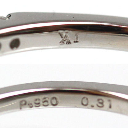 Vendome Aoyama ヴァンドーム青山 Pt950プラチナ グレース ダイヤ リング・指輪 AE_R8228 ダイヤモンド0.31ct 13号 3.0g レディース【中古】【美品】