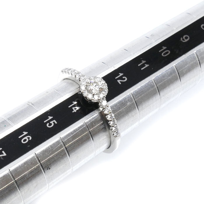 Vendome Aoyama ヴァンドーム青山 Pt950プラチナ グレース ダイヤ リング・指輪 AE_R8228 ダイヤモンド0.31ct 13号 3.0g レディース【中古】【美品】
