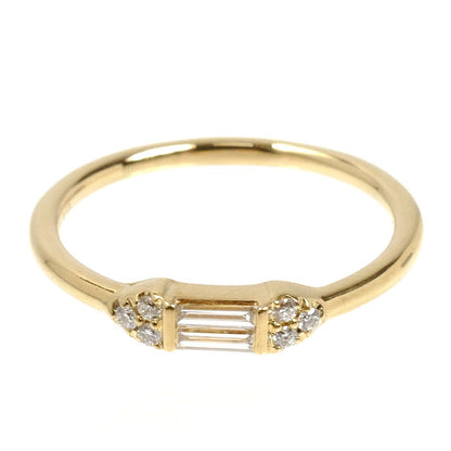 BELLESIORA K18YG イエローゴールド リング・指輪 ダイヤモンド0.13ct 11号 2.0g レディース【中古】【美品】