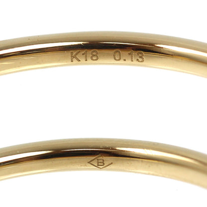 BELLESIORA K18YG イエローゴールド リング・指輪 ダイヤモンド0.13ct 11号 2.0g レディース【中古】【美品】