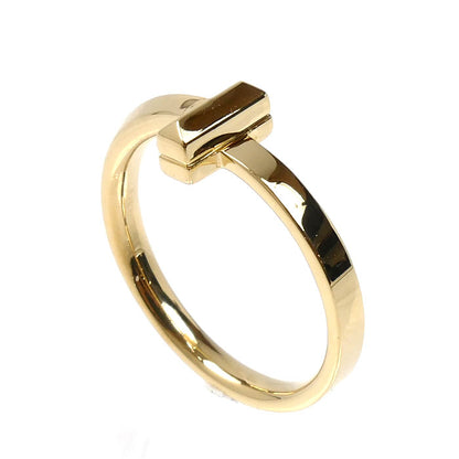 TIFFANY&Co. ティファニー K18YG イエローゴールド Tワン ナロー リング・指輪 67796950 13号 4.3g レディース【中古】【美品】