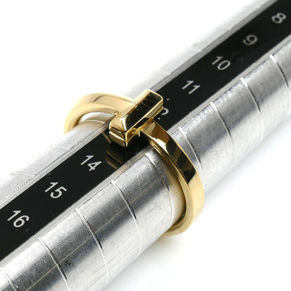 TIFFANY&Co. ティファニー K18YG イエローゴールド Tワン ナロー リング・指輪 67796950 13号 4.3g レディース【中古】【美品】