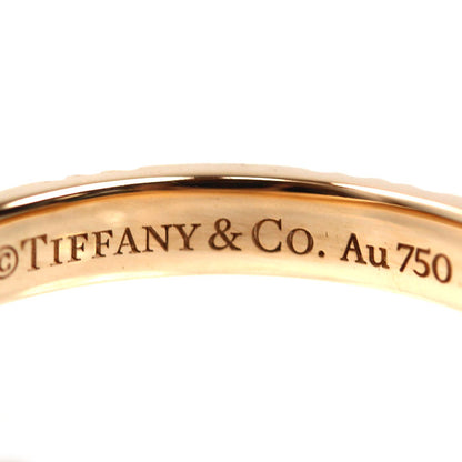 TIFFANY&Co. ティファニー K18PG ピンクゴールド アトラス X クローズド ナロー リング・指輪 16.5号 4.0g ユニセックス【中古】【美品】