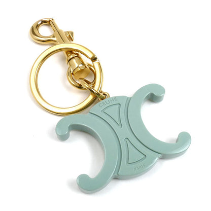 CELINE セリーヌ アセテート メタル トリオンフ キーリング チャーム 49J607GGP.31LY レディース【中古】