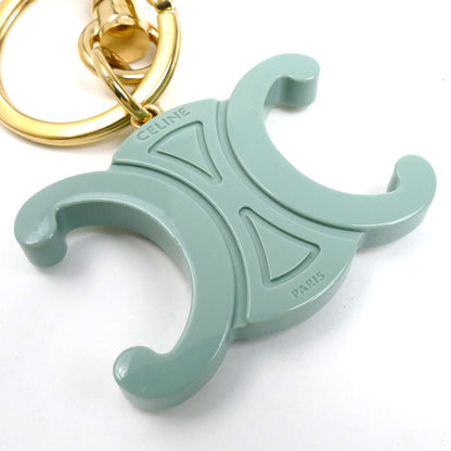 CELINE セリーヌ アセテート メタル トリオンフ キーリング チャーム 49J607GGP.31LY レディース【中古】