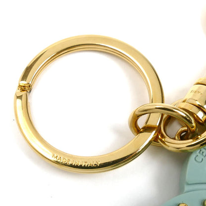 CELINE セリーヌ アセテート メタル トリオンフ キーリング チャーム 49J607GGP.31LY レディース【中古】