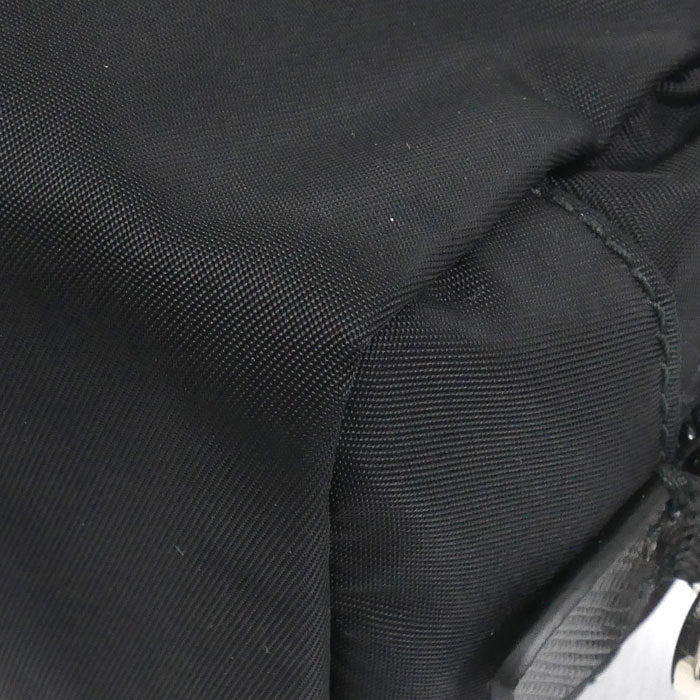 PRADA プラダ テスート トライアングルロゴ ポーチ ブラック 1NE175 R067 F0002 ICチップ レディース【中古】【美品】