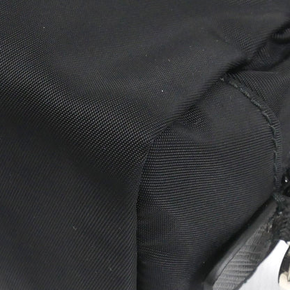 PRADA プラダ テスート トライアングルロゴ ポーチ ブラック 1NE175 R067 F0002 ICチップ レディース【中古】【美品】