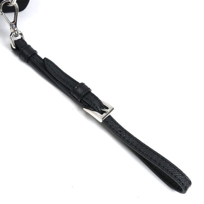 PRADA プラダ テスート トライアングルロゴ ポーチ ブラック 1NE175 R067 F0002 ICチップ レディース【中古】【美品】