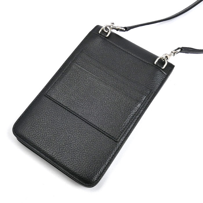 BALENCIAGA バレンシアガ CASH フォン&カードホルダー ショルダーバッグ ブラック 640536 ユニセックス【中古】【美品】