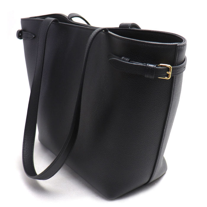 CELINE セリーヌ スモール カバ アナイス キュイル トリオンフ トートバッグ ブラック 121753ENY.37NO レディース【中古】【美品】