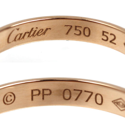 CARTIER カルティエ K18PG ピンクゴールド 1895ウェディング 1Pダイヤ リング・指輪 B4088252 ダイヤモンド 12号 52 2.3g レディース【中古】【美品】