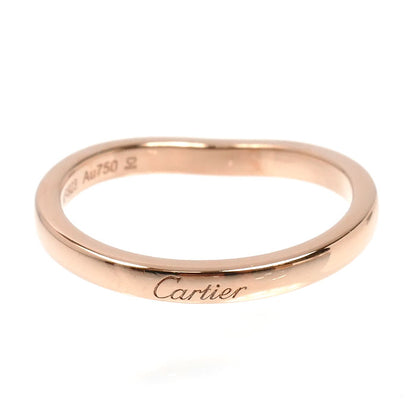 CARTIER カルティエ K18PG ピンクゴールド バレリーナ カーブ ウェディング リング・指輪 B4098548 8号 48 2.2g レディース【中古】【美品】