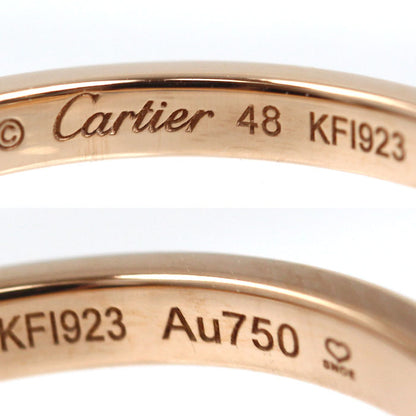CARTIER カルティエ K18PG ピンクゴールド バレリーナ カーブ ウェディング リング・指輪 B4098548 8号 48 2.2g レディース【中古】【美品】