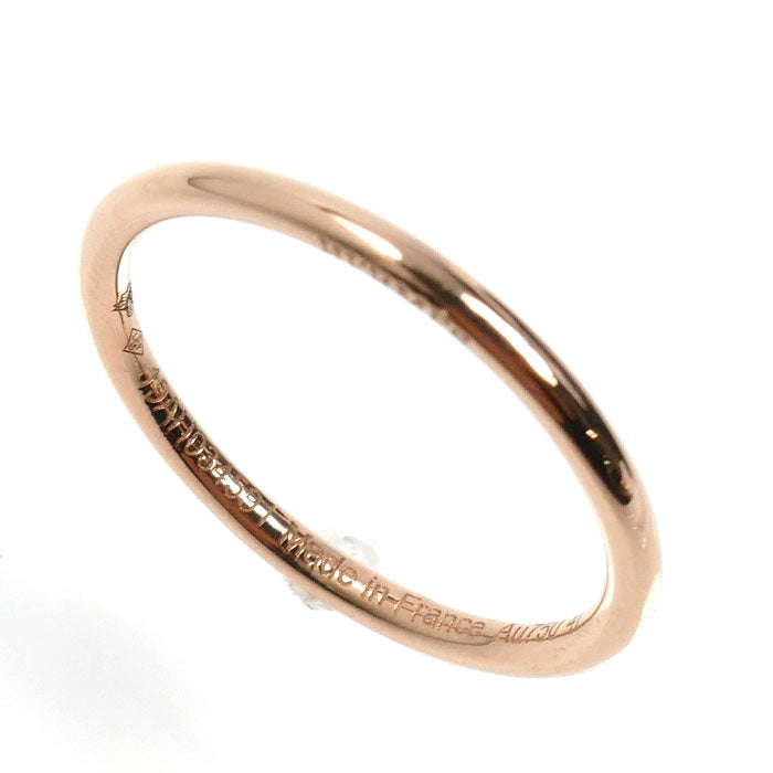 HERMES エルメス K18PG ピンクゴールド ウェディング リング・指輪 H119810B 7号 47 1.3g レディース【中古】【美品】