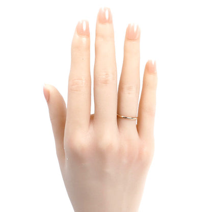 HERMES エルメス K18PG ピンクゴールド ウェディング リング・指輪 H119810B 7号 47 1.3g レディース【中古】【美品】