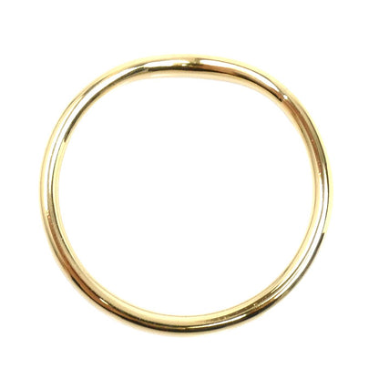 TIFFANY&Co. ティファニー K18YG イエローゴールド カーブドバンド リング・指輪 12号 2.3g レディース【中古】