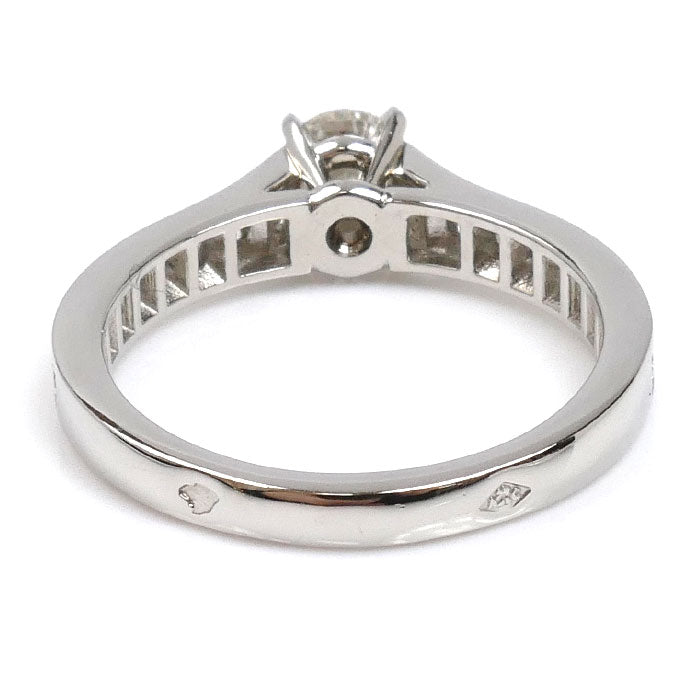 CARTIER カルティエ Pt950プラチナ ソリテール 1895 ハーフエタニティ リング・指輪 CRN4161048 ダイヤモンド 8号 48 3.7g レディース【中古】【美品】