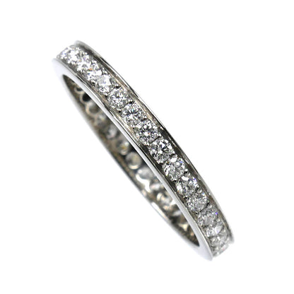 CARTIER カルティエ Pt950プラチナ バレリーナ フルエタニティ リング・指輪 B4072048 ダイヤモンド 8号 48 2.1g レディース【中古】【美品】